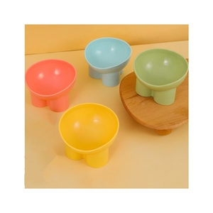 Nuova Ciotola Rialzata per Gatti Macaron, Protezione Collo, Ciotola per Cibo e Acqua, Piatto per Alimentazione Animali Domestici, Ciotole per Cibo Gatti - Product Image 6