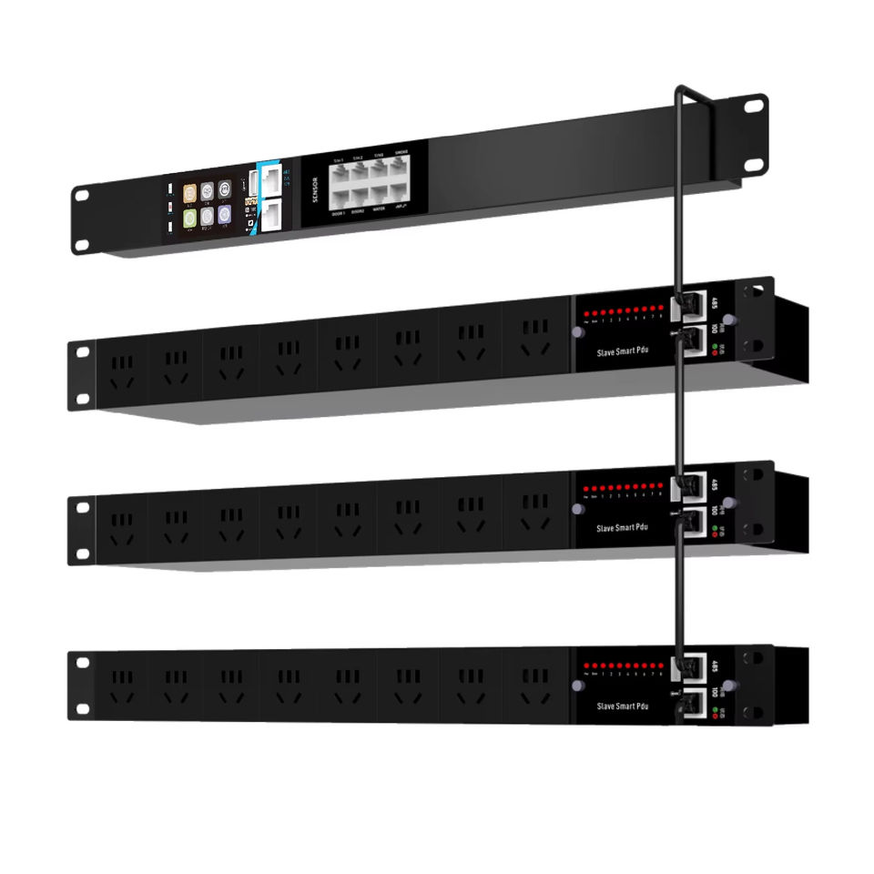 OEM Customizable 1U 8 Socket Triple Outlet Smart PDU 10A 110V 240V CN ...