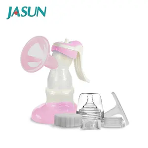 JASUN Ready To Ship Wholesale Breast Enlargement Pump Nipple Sucking Machine Single Manual Breast Pump