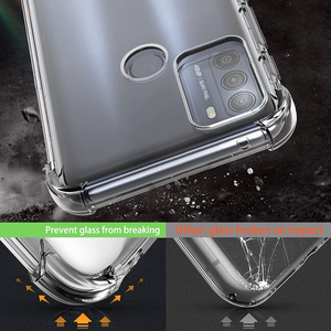 Pour <span class=keywords><strong>Moto</strong></span> <span class=keywords><strong>One</strong></span> Action Macro <span class=keywords><strong>Zoom</strong></span> <span class=keywords><strong>One</strong></span> Hyper Fusion Vision E7 Power E6 Play E5 Plus Case Soft Silicone Clear TPU Back Cover - Product Image 3