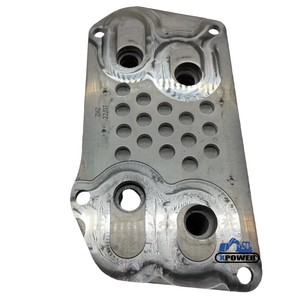 Radiateur de noyau de refroidisseur d'huile de machines de construction 20459219 spécifiquement conçu pour le moteur D6D - Product Image 3