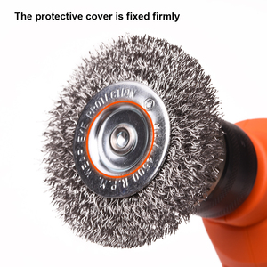 <span class=keywords><strong>Brosse</strong></span> métallique ronde à fil de fer avec tige, petite taille, pour meulage <span class=keywords><strong>circulaire</strong></span> HARDEN - Product Image 4