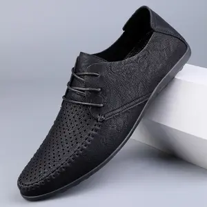 2024 New Hot Selling Men's Casual Shoes Outdoor Lacing Lightweight And Breathable Walking Shoes