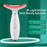 Masseur de cou anti-âge Dolphin pour un massage relaxant, réduit les tissus relâchés, lisse les ridules, active la nutrition de la peau