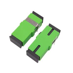 SC/ APC محول الألياف البصرية Couper Singlemode Singlemode singlex غطاء أخضر أسود لتوصيل سلك التصحيح بالألياف البصرية - Product Image 6