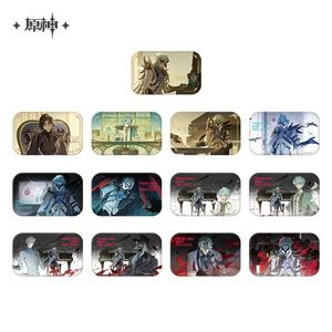 Scatola Misteriosa con Badge e Carte Collezionabili della Serie a Tema "Quelli che Fuggono dalla Luce" <span class=keywords><strong>di</strong></span> <span class=keywords><strong>Genshin</strong></span> <span class=keywords><strong>Impact</strong></span> <span class=keywords><strong>di</strong></span> Mihoyo, per Regali e Giocattoli - Product Image 1