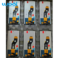 Layar Sentuh LCD Premium 100% Teruji, Perakitan Lengkap untuk Infinix Note 7 10 30 40 Pova2 4 5 Neo Zero X Pro Spark Go 2022 2023