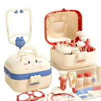 Jouets de kit de docteur mignons, jeu de rôle éducatif, jeu de simulation, jouets pour enfants, ensemble de jeu de docteur pour enfants, filles, enfants