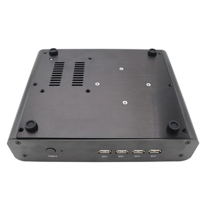 Intel Core-Miniordenador de sobremesa D4 de 64GB con 8USB y pantalla dual sin ventilador (DP + HD), <span class=keywords><strong>PC</strong></span> industrial pequeña con Win10 SSD - Product Image 4