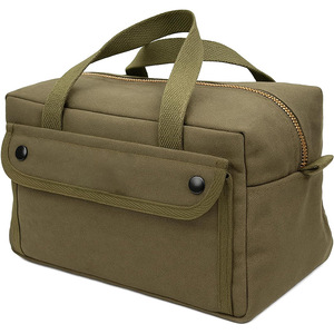 Sac de voyage en <span class=keywords><strong>toile</strong></span> cirée robuste de 24 pouces, grande capacité, pour la nuit, sac à outils en vrac, fourni par l'usine - Product Image 2