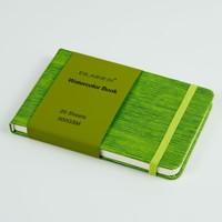 Carnet d'aquarelle à couverture rigide XinyiArt, 300g, 20 feuilles, papier aquarelle 100% coton à grain fin pour artistes, marqueur aquarelle