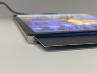 Afficheur de menu de restaurant ultra fin A1 A2 avec éclairage LED, cadre en aluminium, boîte à lumière en verre LED