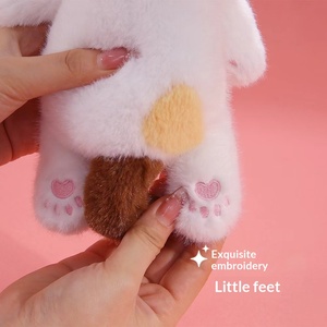Hot Selling Top Style Black Cat Calico Siamese Cat <b>Stuffed</b> Plush <b>Toy</b> <b>Soft</b> Soothing Doll Sweet Plushie Girls Daily Surprise Gift - Product Image 5