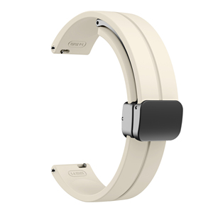 <span class=keywords><strong>Bracelet</strong></span> de <span class=keywords><strong>montre</strong></span> en silicone fin de 14 mm pour <span class=keywords><strong>montre</strong></span> <span class=keywords><strong>Garmin</strong></span> Lily 2, boucle magnétique pliable, <span class=keywords><strong>bracelet</strong></span> de remplacement en caoutchouc souple hypoallergénique - Product Image 6