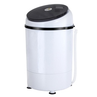 Lave-linge portable mini compact à cuve unique, automatique et électrique, pour vêtements de bébé et sous-vêtements
