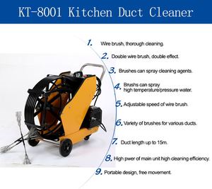 Desengrasar cocina conducto máquinas <span class=keywords><strong>de</strong></span> <span class=keywords><strong>limpieza</strong></span> para ducto <span class=keywords><strong>de</strong></span> escape - Product Image 2