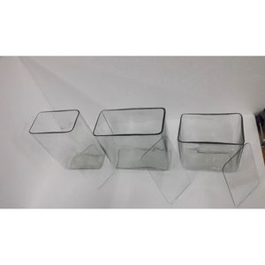 ขวดแก้วทรงสี่เหลี่ยมสำหรับใส่ตัวอย่าง - Product Image 3
