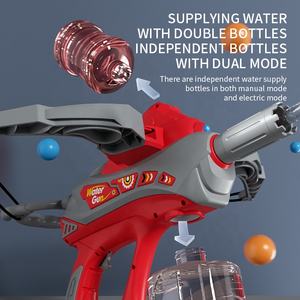 Ballesta automática eléctrica de doble botella de verano para niños, pistola de agua con arco y flecha para jugar al aire libre, Material plástico - Product Image 5