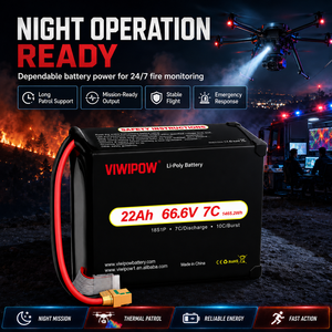 Pabrik OEM ODM Baterai Drone Semi-Solid Kapasitas Tinggi Isi Ulang 66.6V 18S 2200mAh untuk Multirotor - Product Image 4