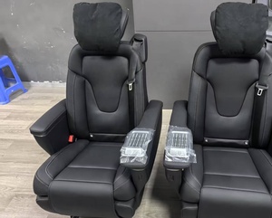 Sièges auto arrière en cuir de luxe pour Mercedes Sprinter W447 <span class=keywords><strong>Vito</strong></span> V Class Auto Intérieur pour modèles V220 V250 V300 - Product Image 2
