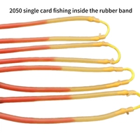 Élastique de fronde ronde traditionnelle tube en latex élastique de fronde compétitif élastique fini élastique DD