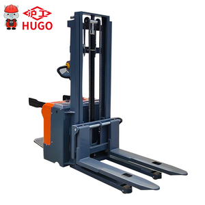 Gümrükleme satış taşınabilir istifleme kamyonu <span class=keywords><strong>forklift</strong></span> 2 ton 1.6 m 2 m tam elektrikli palet istifleyici üzerinde ayakta - Product Image 4