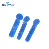 RONGTAI Lancette sanguine de type plat Fabricants de lancette sanguine stérile en acier inoxydable Lancette sanguine torsadée jetable de Chine