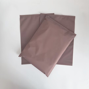 Luxury Taupe Zipper Bags - Custom Light Coffee Color Bags with Zipper for <b>Garments</b> for Sportswear Jeans Shirts Hoodies - Product Image 6