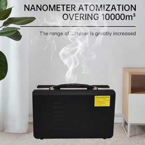 Commercial Hotel Lobby Metal Electric Aromatherapy Oil <b>Diffuser</b> Double Atomization Fragrance Machine Large Area Waterless Air - Product Image 2