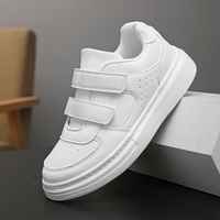 Chaussures de sport pour enfants Cema, pour la marche en plein air, garçons et filles, blanches et noires, décontractées, baskets de course, chaussures de campus, chaussures d'école pour enfants