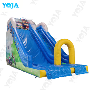 Glissière d'eau grande géante de <span class=keywords><strong>piscine</strong></span> gonflable d'intérieur commerciale de PVC double <span class=keywords><strong>pour</strong></span> la conception de glissière d'eau de courbe d'enfants d'adultes de Chine - Product Image 2