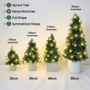 Mini Árbol <span class=keywords><strong>de</strong></span> <span class=keywords><strong>Navidad</strong></span> Artificial <span class=keywords><strong>de</strong></span> Mesa, Decoración Navideña para Interiores, Directo <span class=keywords><strong>de</strong></span> Fábrica - Product Image 3