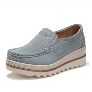 Sh10586a <span class=keywords><strong>scarpe</strong></span> con <span class=keywords><strong>zeppa</strong></span> che aumentano l'altezza <span class=keywords><strong>donna</strong></span> 2023 lady slip on <span class=keywords><strong>scarpe</strong></span> da <span class=keywords><strong>donna</strong></span> casual - Product Image 6