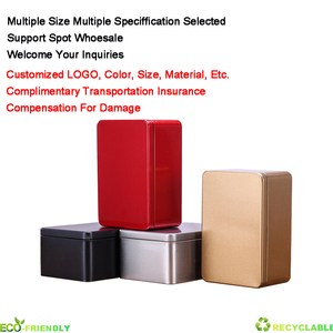 Bán Buôn Vàng Lớn Hộp Thiếc Tùy Chỉnh Dập Nổi In Hộp Thiếc Lớn Cho Chuột Sạc Cạo Râu Dao Cạo Hẹn Giờ Hộp Bán Lẻ Bao Bì - Product Image 2