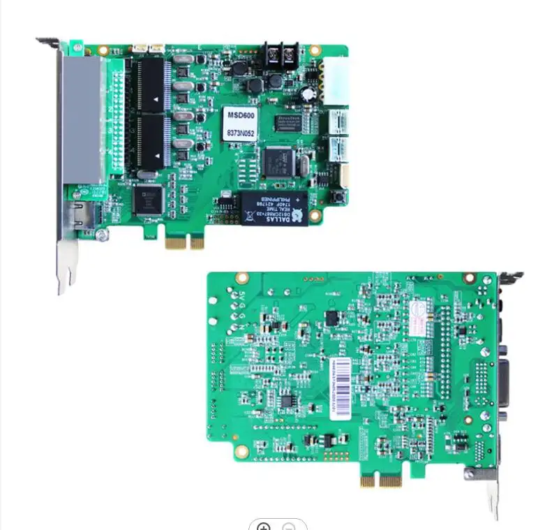 Novastar Pengontrol Tampilan Video LED, Kartu Pengiriman MSD600 untuk Tampilan Led