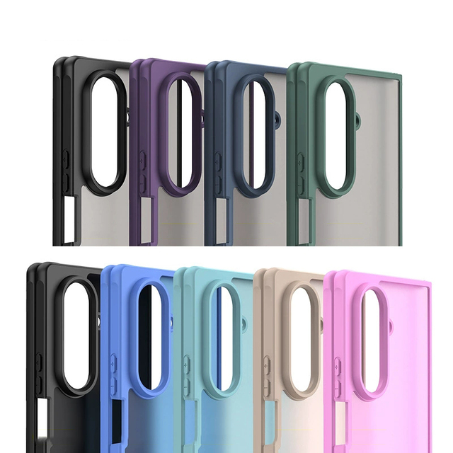 Frosted Tpu PC Mobile Matte Mobile Phone Case for Samsung Galaxy Z Fold 8 Ultra 7 Anti Shock Funda