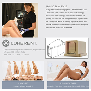 Mesin <span class=keywords><strong>Laser</strong></span> Dioda Tanpa Rasa Sakit Winkonlaser Titanium Hair Removal 755 808 1064Nm Dua Handle Peralatan Salon Kecantikan - Product Image 5