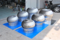 Capot de ventilation de toit WENCHENG en acier inoxydable, circulaire, extérieur, sans alimentation, avec fonction automatique et étanche