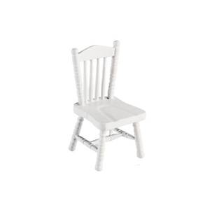 1:12 casa de muñecas miniatura Europea mesa de comedor silla modelo DIY accesorios de juguete de madera jugar silla Windsor casa de muñecas - Product Image 6