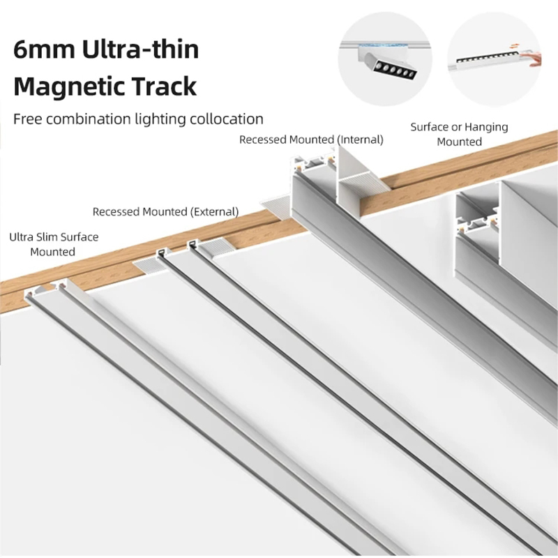 Surface Mounted Ultra Slim 2 Wire