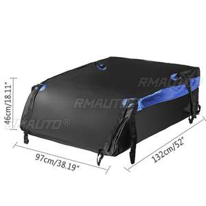 Bolsa de Carga Impermeable Universal para Techo de Auto 600D/420D, Bolsa de Almacenamiento de Equipaje para Viajes, 132x97x46cm, para Autos, SUV y Camionetas - Product Image 3