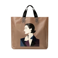 Sacs de courses en plastique à bas prix, vente en gros, sacs de courses en plastique personnalisés avec impression de marque