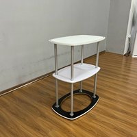 Comptoir d'exposition pour salon professionnel, stand promotionnel, table en aluminium avec tissu tendu, portable, impression personnalisée, OEM