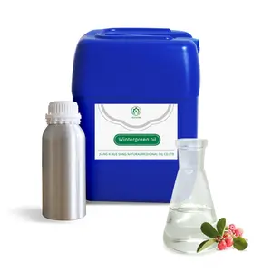 Wholesale Price orgainc wintergreen essential oil methyl salicylate wintergreen oil for body massage