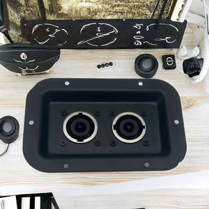 Rongxiang Placa de Montaje Trasera de Plástico Duradero para Caja de Conexiones, Conector de Ocho Pines, Crossover de Audio de Cuatro Vías, Accesorio para Altavoces - Product Image 3