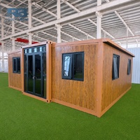 Maison mobile de luxe modulaire et extensible en conteneur, préfabriquée et pliable, 2, 3 ou 4 chambres, 20ft 40ft, pour bureau, hôtel ou Tiny House