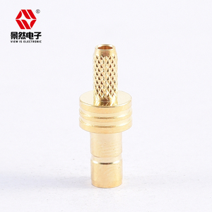 Nhà máy trực tiếp mạ vàng uốn kết nối đồng trục SMB nam thẳng cắm rg316 RG174 RF cáp đồng thau trực tiếp nhà sản xuất đồng - Product Image 6