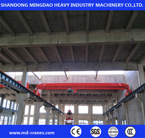 מותאם אישית קרן כפולה מעל גשר נסיעה מנוף גשר עם דליים לתפוס הידראולי - Product Image 5