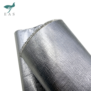 Adhésif silicone haute température, tissu en fibre de verre avec feuille d'aluminium pour isolation thermique, couverture anti-feu, couverture de soudage - Product Image 6