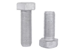 DIN933 HDG Hex Head <b>Bolt</b> Full Thread Carbon Steel Galvanized Outer Hexagon <b>Bolt</b> M8 <b>M16</b> Fastener - Product Image 3